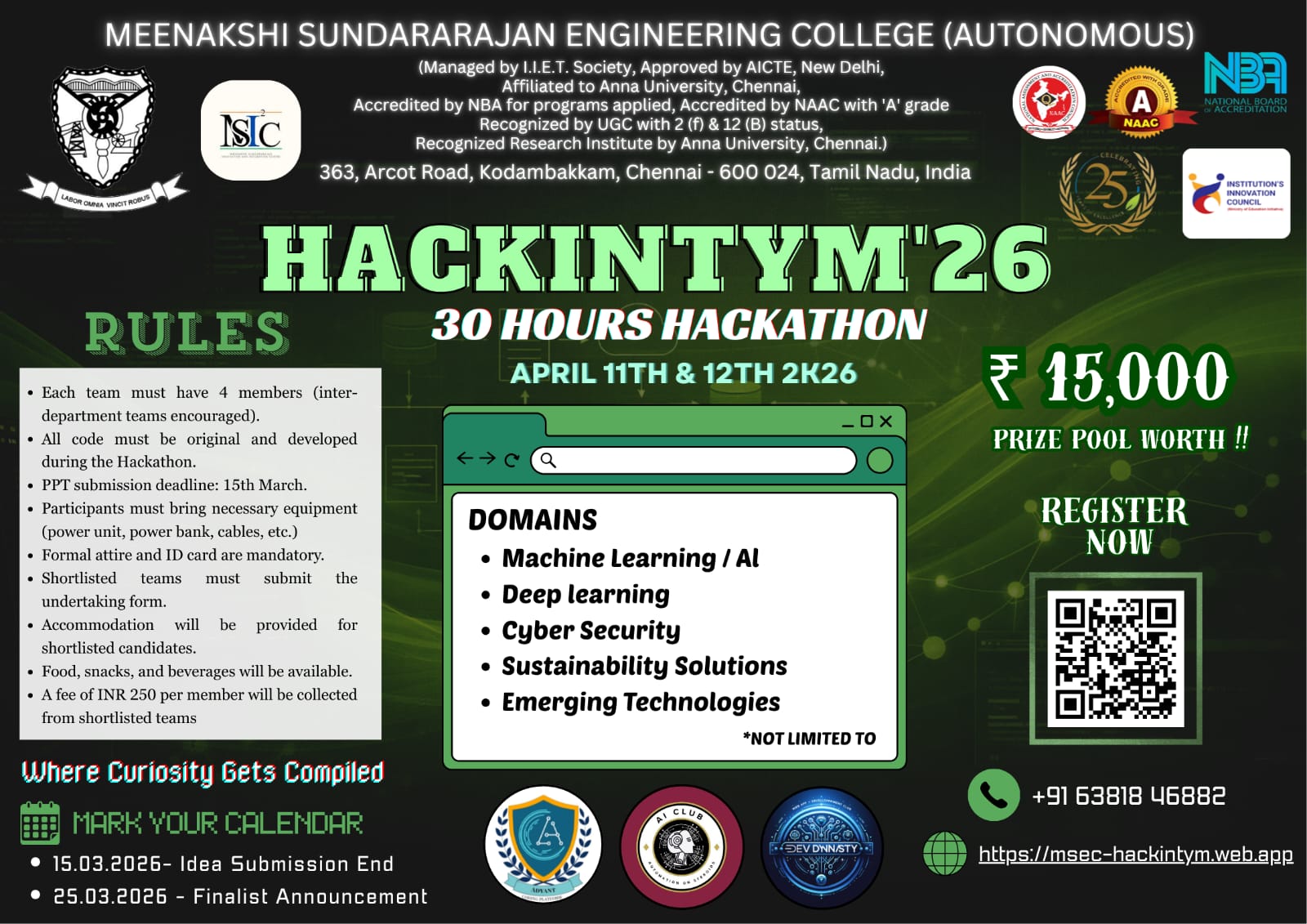 Hackintym 26 Poster